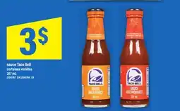 Maxi SAUCE TACO BELL, 207 mL offer