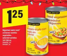 Maxi LÉGUMES SANS NOM | VEGETABLES, 341/398 ML offer