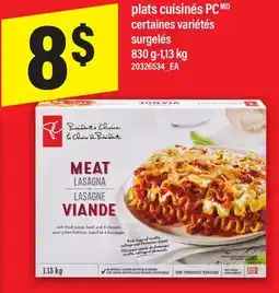 Maxi PLATS CUISINÉS PCMD, 830 G-1,13 KG offer