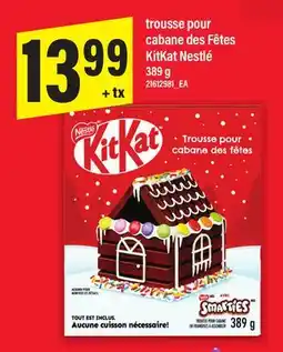 Maxi TROUSSE POUR CABANE DES FÊTES KITKAT NESTLÉ, 389 g offer