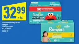 Maxi COUCHES EMBALLAGE ÉCONO PAMPERS, 58-160 un offer