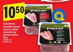 Maxi CHARCUTERIES TRANCHÉES PAYSAN | SLICED DELI MEAT, 400 g offer