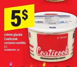 Maxi CRÈME GLACÉE COATICOOK, 2 L offer