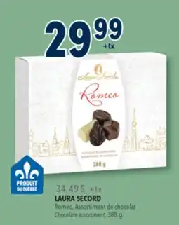 Familiprix LAURA SECORD, Romeo, Chocolate assortment, 388 g offer