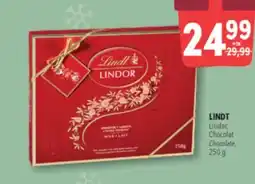 Familiprix LINDT, Lindor, Chocolate, 250 g offer