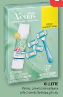 Familiprix GILLETTE Venus, Selected gift sets offer
