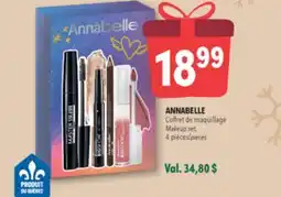Familiprix ANNABELLE, Makeup set, 4 pieces offer