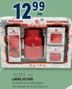 Familiprix LAURA SECORD, Hot chocolate kit, 4 pieces offer