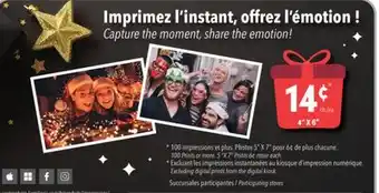 Familiprix Capture the moment, share the emotion! offer