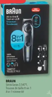 Familiprix BRAUN, Series 5 5471, 8-in-1 trimmer kit offer