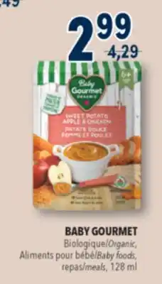 Familiprix BABY GOURMET, Organic, Baby foods, meals, 128 ml offer