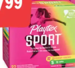 Familiprix PLAYTEX, Selected tampons offer