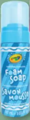 Familiprix CRAYOLA Foam soap hand and body moisturizing, 147 ml ASSORTED COLORS offer