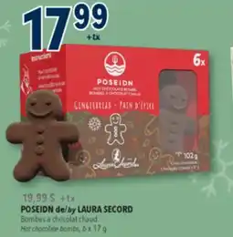 Familiprix POSEIDN by LAURA SECORD, Hot chocolate bombs, 6 × 17 g offer