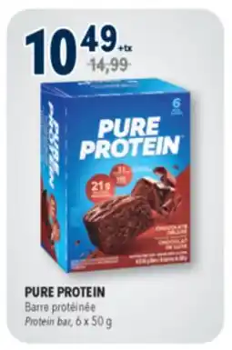 Familiprix PURE PROTEIN, Protein bar, 6 x 50 g offer