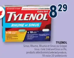 Familiprix TYLENOL, Complete, cold, cough and flu, 40 caplets or 270 ml offer