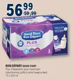 Familiprix BON DÉPART/GOOD START, Infant formula, ready to feed, 15 x 250 ml offer
