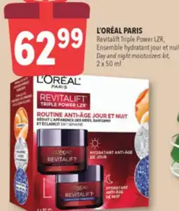 Familiprix L'ORÉAL PARIS Revitalift Triple Power LZR, Day and night moisturizers kit, 2x 50ml offer