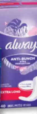 Familiprix ALWAYS Selected products offer