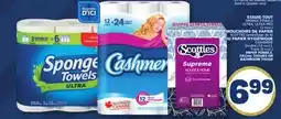 Marché Bonichoix SPONGE TOWELS ULTRA, ULTRA PRO PAPER TOWELS, FACIAL TISSUES OR CASHMERE BATHROOM TISSUE offer