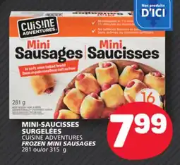 Marché Bonichoix CUISINE ADVENTURES FROZEN MINI SAUSAGES offer