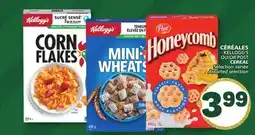 Marché Bonichoix KELLOGG'S OR POST CEREAL offer