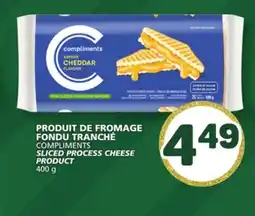 Marché Bonichoix COMPLIMENTS SLICED PROCESS CHEESE offer