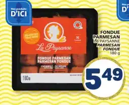 Marché Bonichoix LA PAYSANNE FONDUE PARMESAN offer