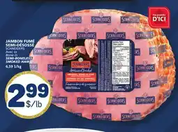 Marché Bonichoix SCHNEIDERS Bone-in SEMI-BONELESS SMOKED HAM offer