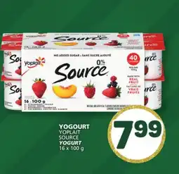 Marché Bonichoix YOPLAIT SOURCE YOGURT offer