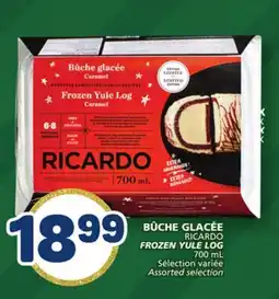 Marché Bonichoix RICARDO FROZEN YULE LOG offer