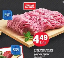 Marché Bonichoix LEAN MINCED PORK offer