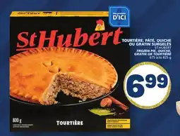 Marché Bonichoix ST-HUBERT FROZEN PIE, QUICHE, GRATIN OR TOURTIÈRE offer