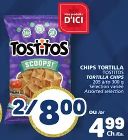 Marché Bonichoix TOSTITOS TORTILLA CHIPS offer