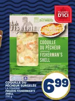 Marché Bonichoix LA FISHERIE FROZEN FISHERMAN'S SHELL offer