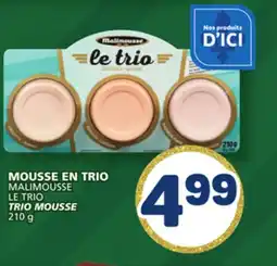 Marché Bonichoix MALIMOUSSE LE TRIO TRIO MOUSSE offer