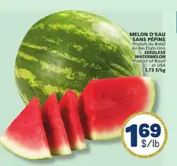 Marché Bonichoix SEEDLESS WATERMELON offer