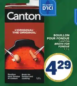 Marché Bonichoix CANTON BROTH FOR FONDUE offer