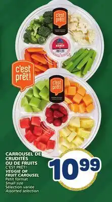 Marché Bonichoix VEGGIE OR FRUIT CAROUSEL offer