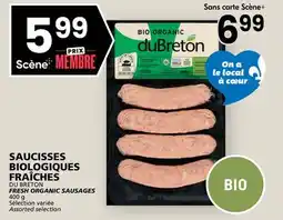 Rachelle-Bery Grocery DU BRETON FRESH ORGANIC SAUSAGES offer