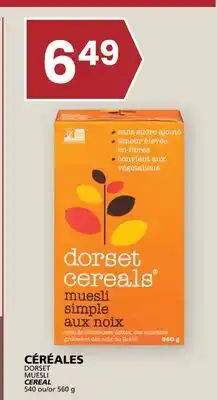 Rachelle-Bery Grocery DORSET MUESLI CEREAL offer