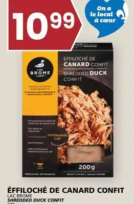 Rachelle-Bery Grocery LAC BROME SHREDDED DUCK CONFIT offer