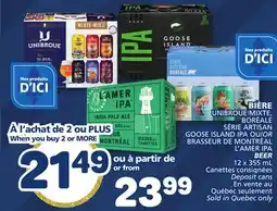 Marché Bonichoix BEER offer