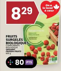 Rachelle-Bery Grocery COMPLIMENTS ORGANIC FROZEN FRUITS offer