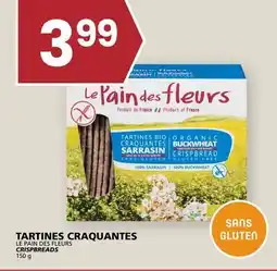 Rachelle-Bery Grocery LE PAIN DES FLEURS CRISPBREADS offer