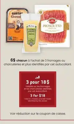 Rachelle-Bery Grocery cheeses and deli meats offer