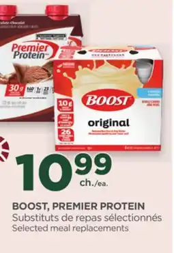 Proxim BOOST, PREMIERPROTEIN Selected meal replacements offer