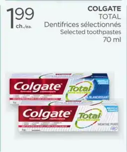 Proxim COLGATE TOTAL Selected toothpastes offer