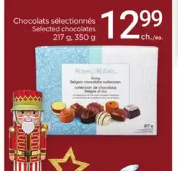 Proxim ROSE & ROBIN Selected chocolates offer