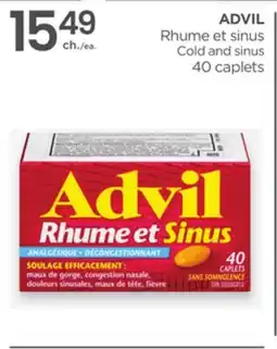 Proxim ADVIL Cold and sinus offer